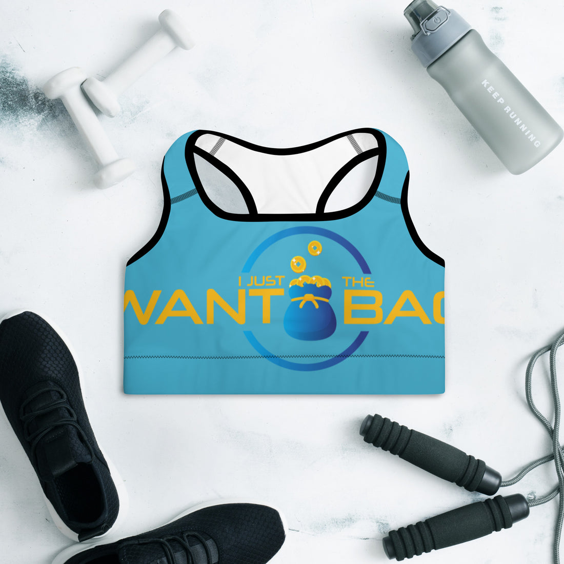 I.J.W.T.B. Padded Sports Bra