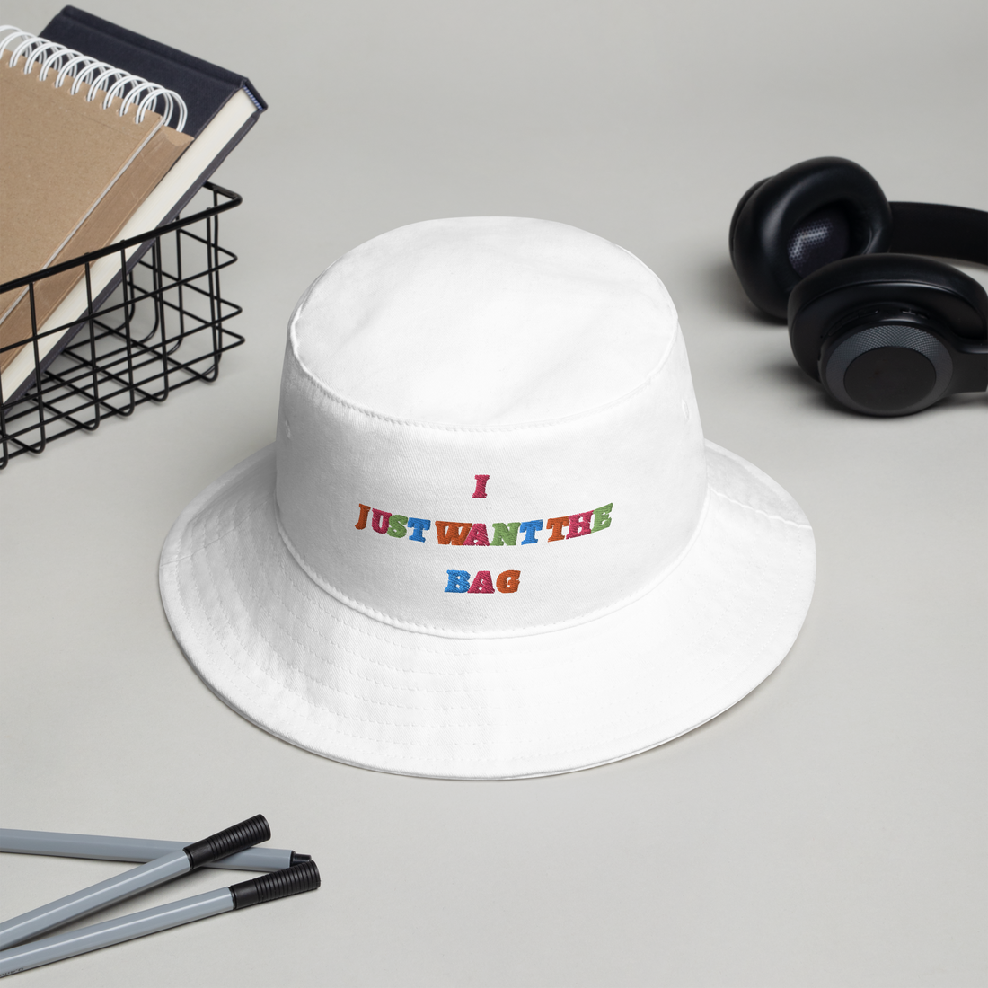 Bag Guy Multicolor Bucket Hats