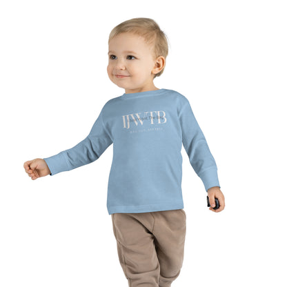 IJWTB Signature Print Toddler Long Sleeve Tee