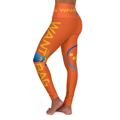 I.J.W.T.B. High Waisted Yoga Leggings - BAG GUY APPAREL L.L.C.