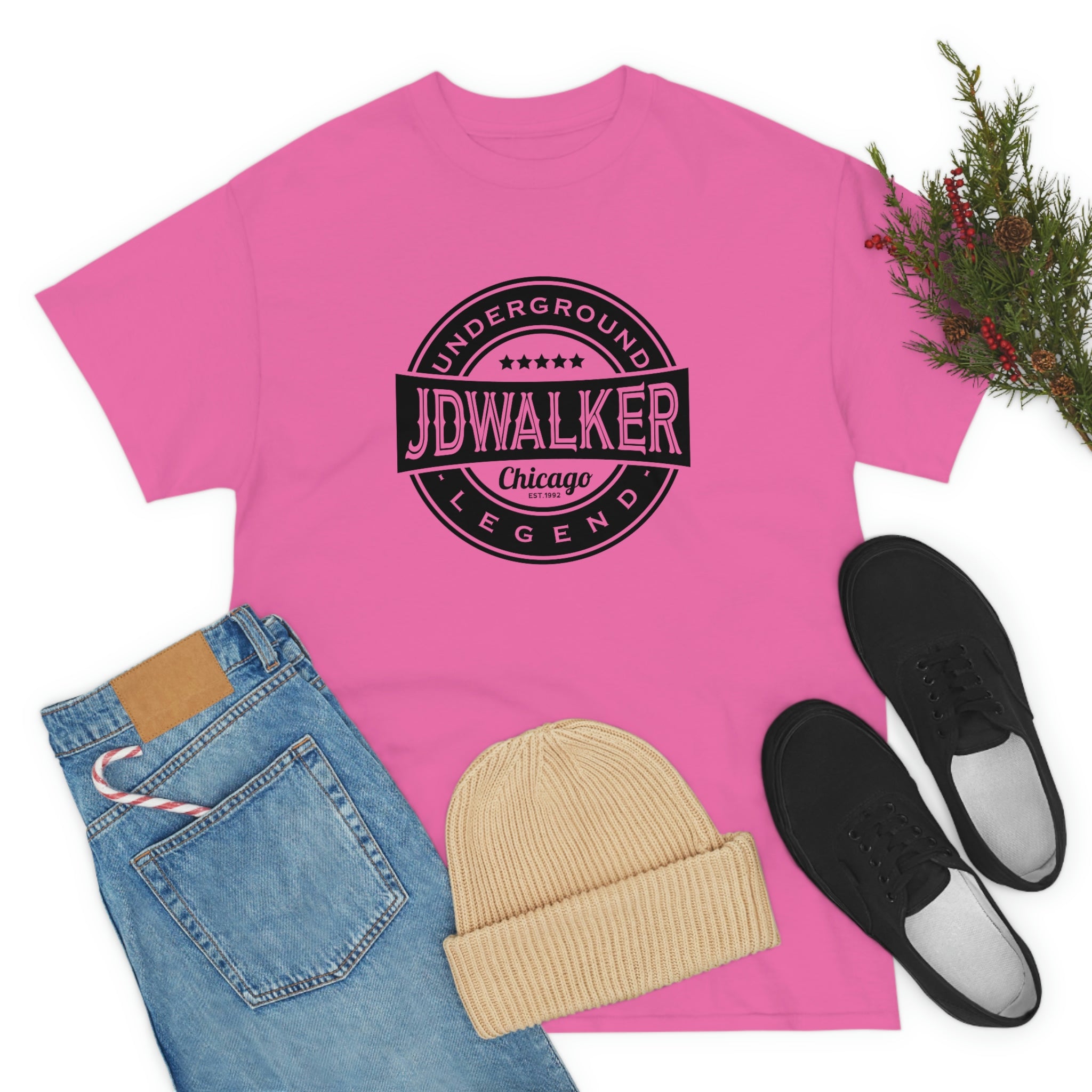 J.D.Walker Chicago Rap Godfather Cotton Tee