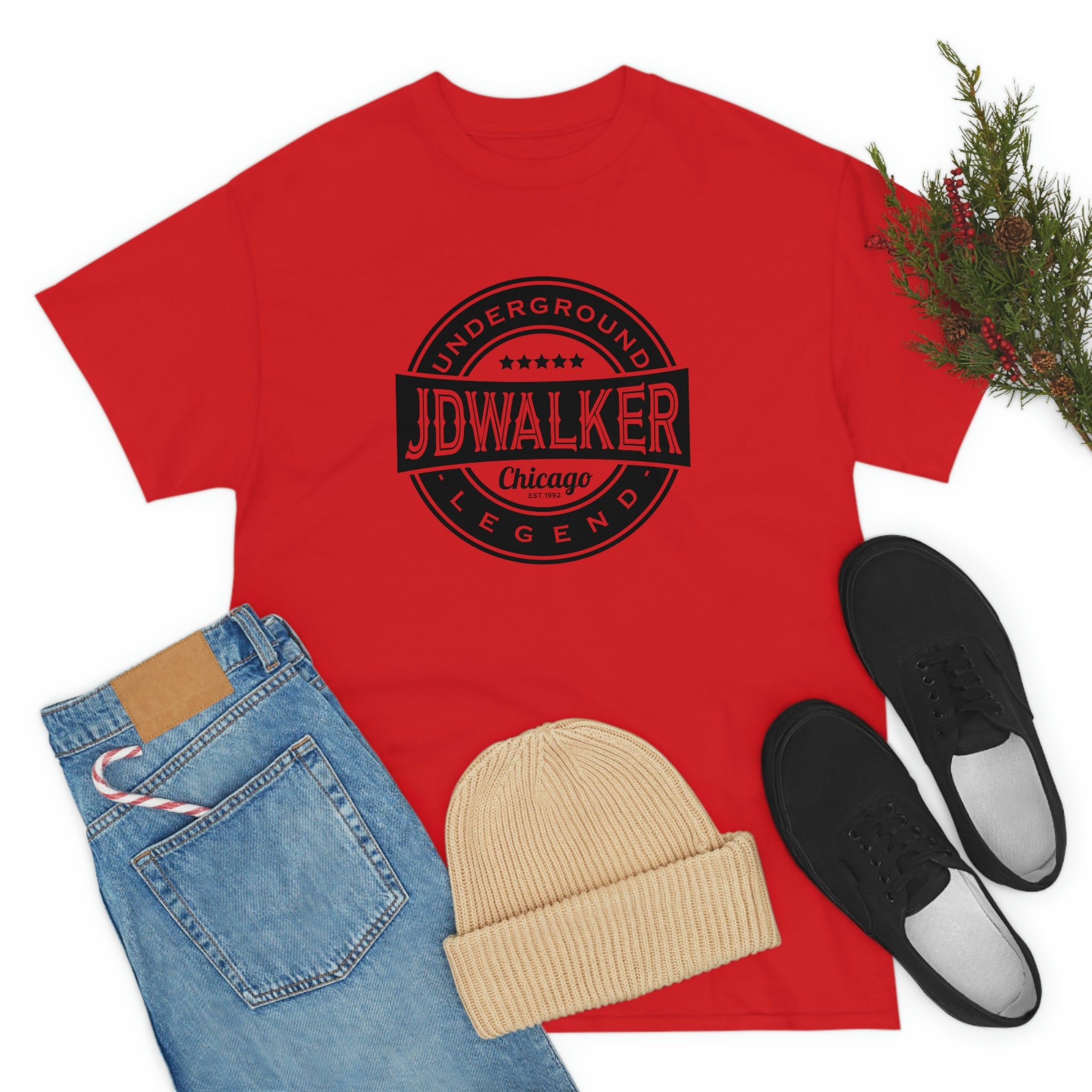 J.D.Walker Chicago Rap Godfather Cotton Tee