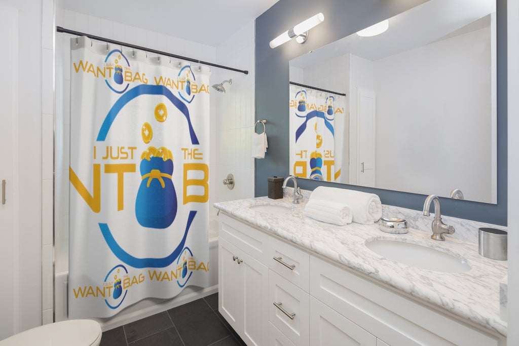 I.J.W.T.B. 100% Polyester Shower Curtains by Bag Guy - Jermaine Montgomery