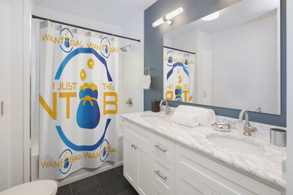 I.J.W.T.B. 100% Polyester Shower Curtains by Bag Guy - Jermaine Montgomery