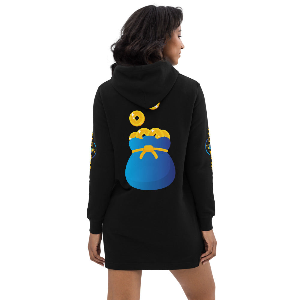 I.J.W.T.B. Hoodie dress - BAG GUY APPAREL L.L.C.