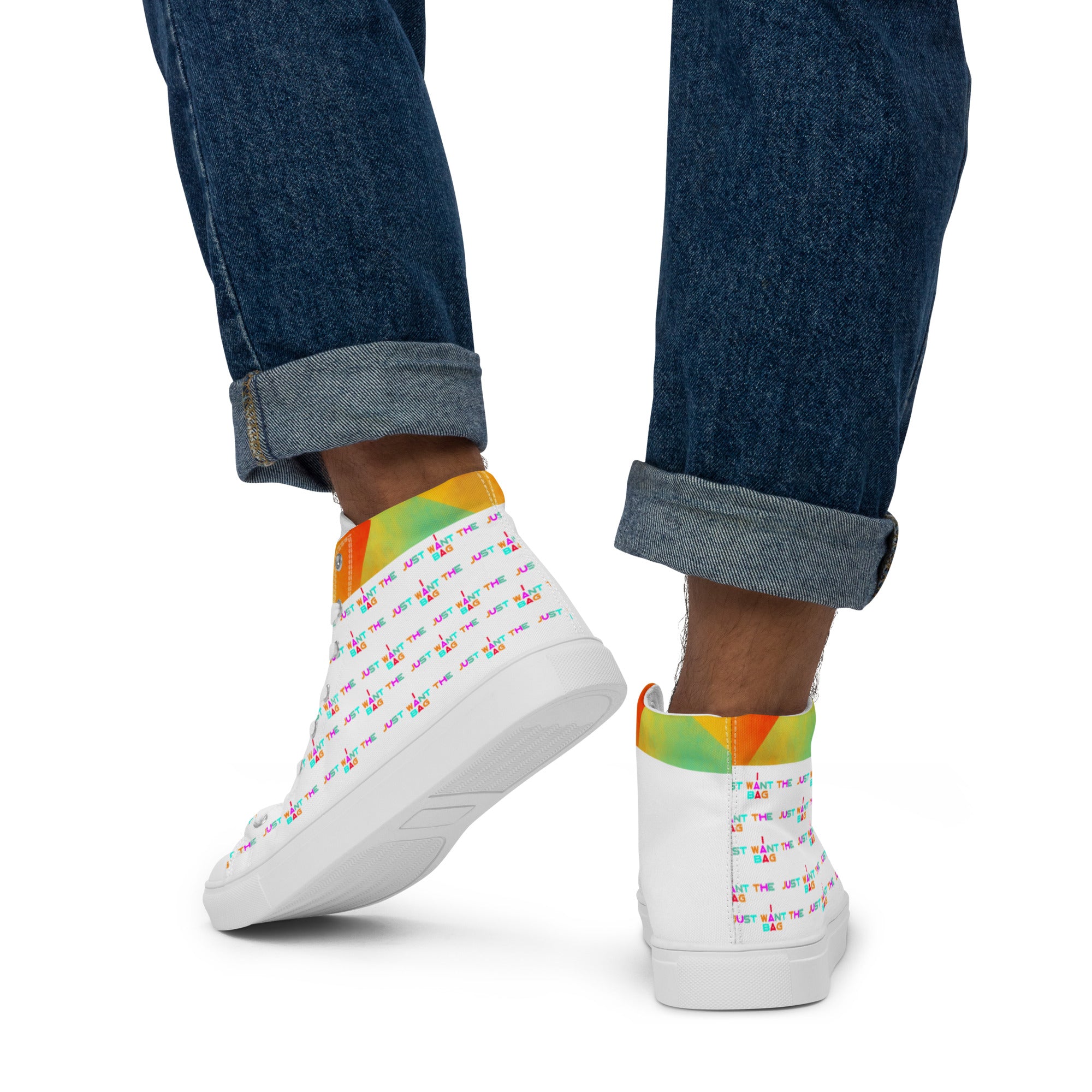 IJWTB Men’s high top canvas shoes