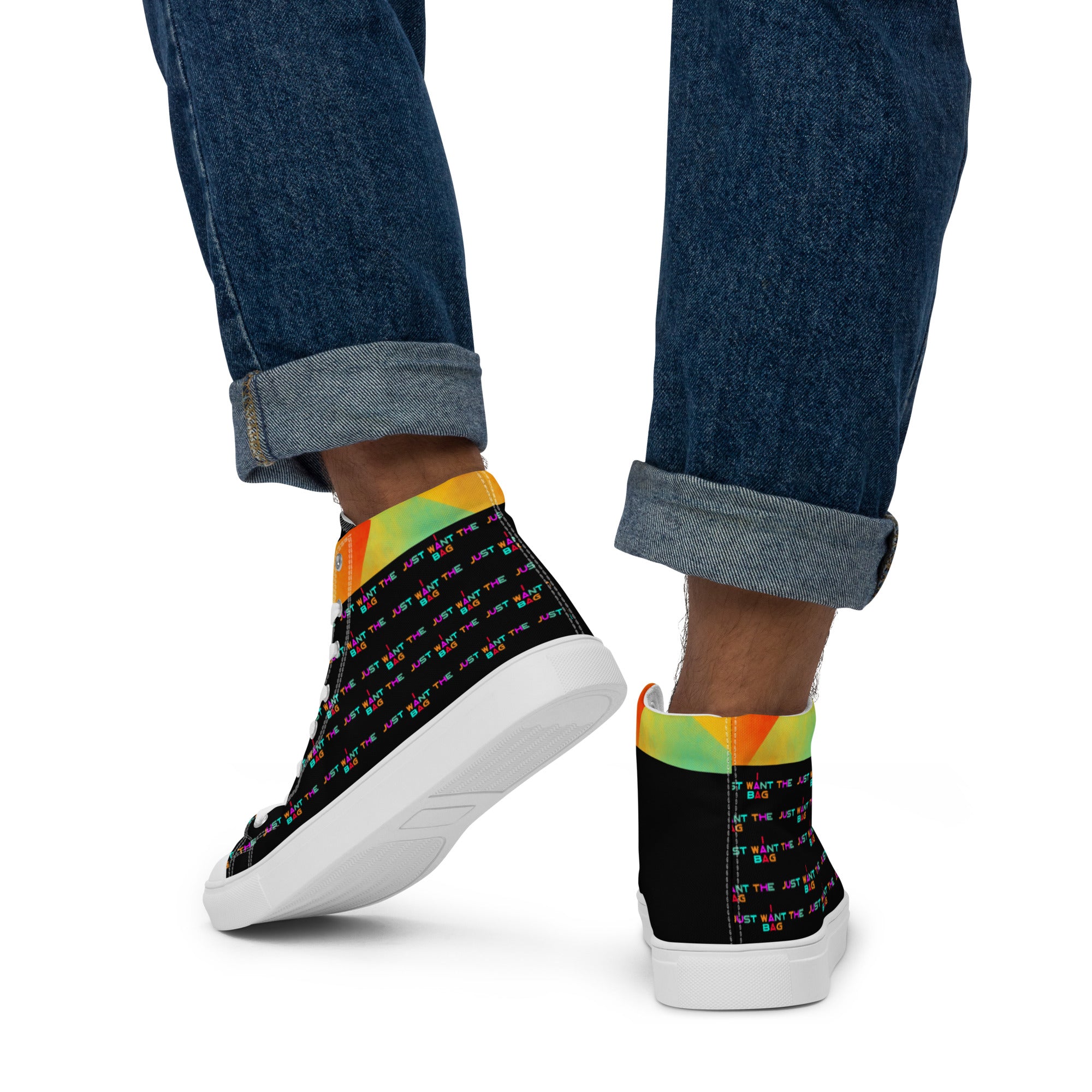 IJWTB Men’s high top canvas shoes