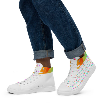 IJWTB Men’s high top canvas shoes