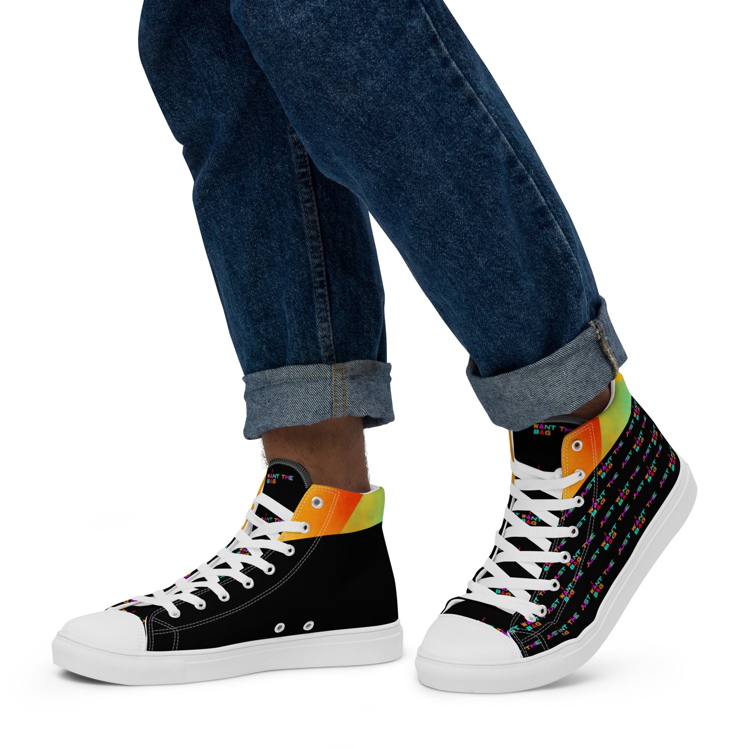 IJWTB Men’s high top canvas shoes