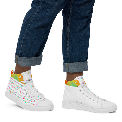 IJWTB Men’s high top canvas shoes