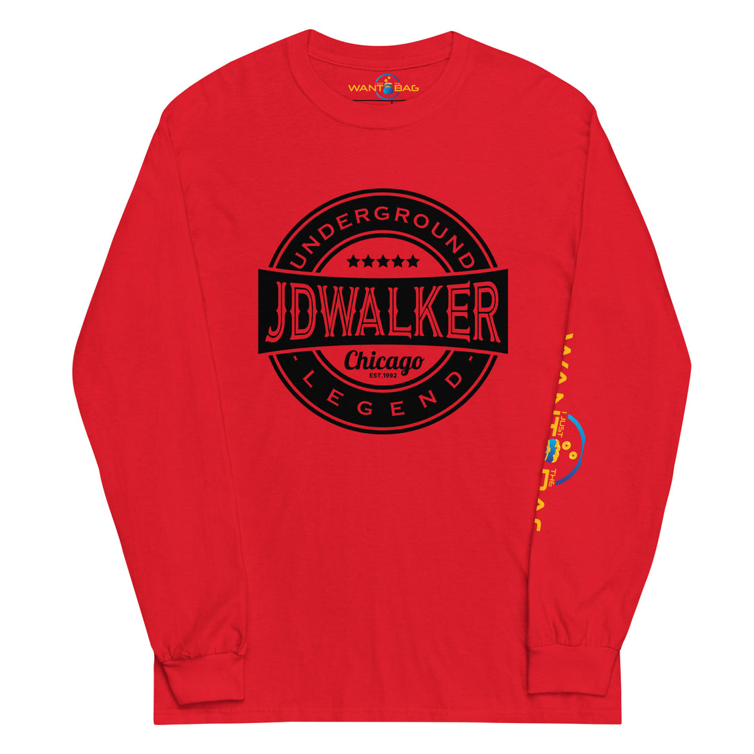 I.J.W.T.B./J.D.Walker Chicago Underground Legend Men’s Long Sleeve Shirt