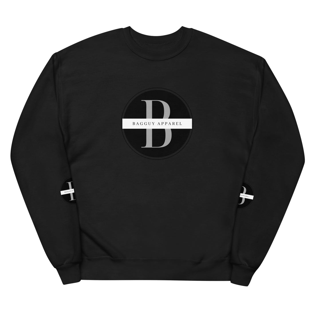 B Unisex fleece sweatshirt