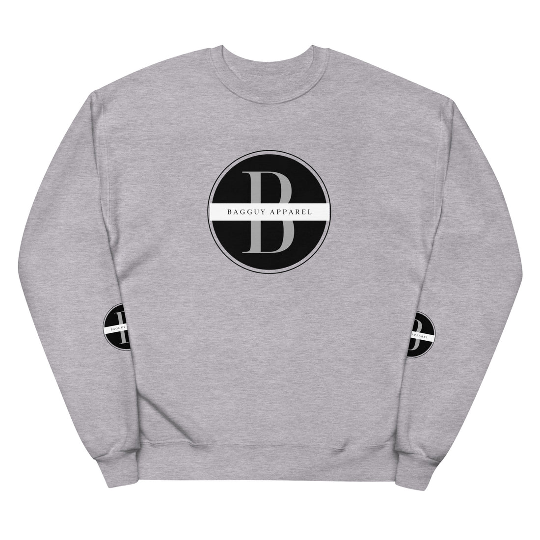 B Unisex fleece sweatshirt