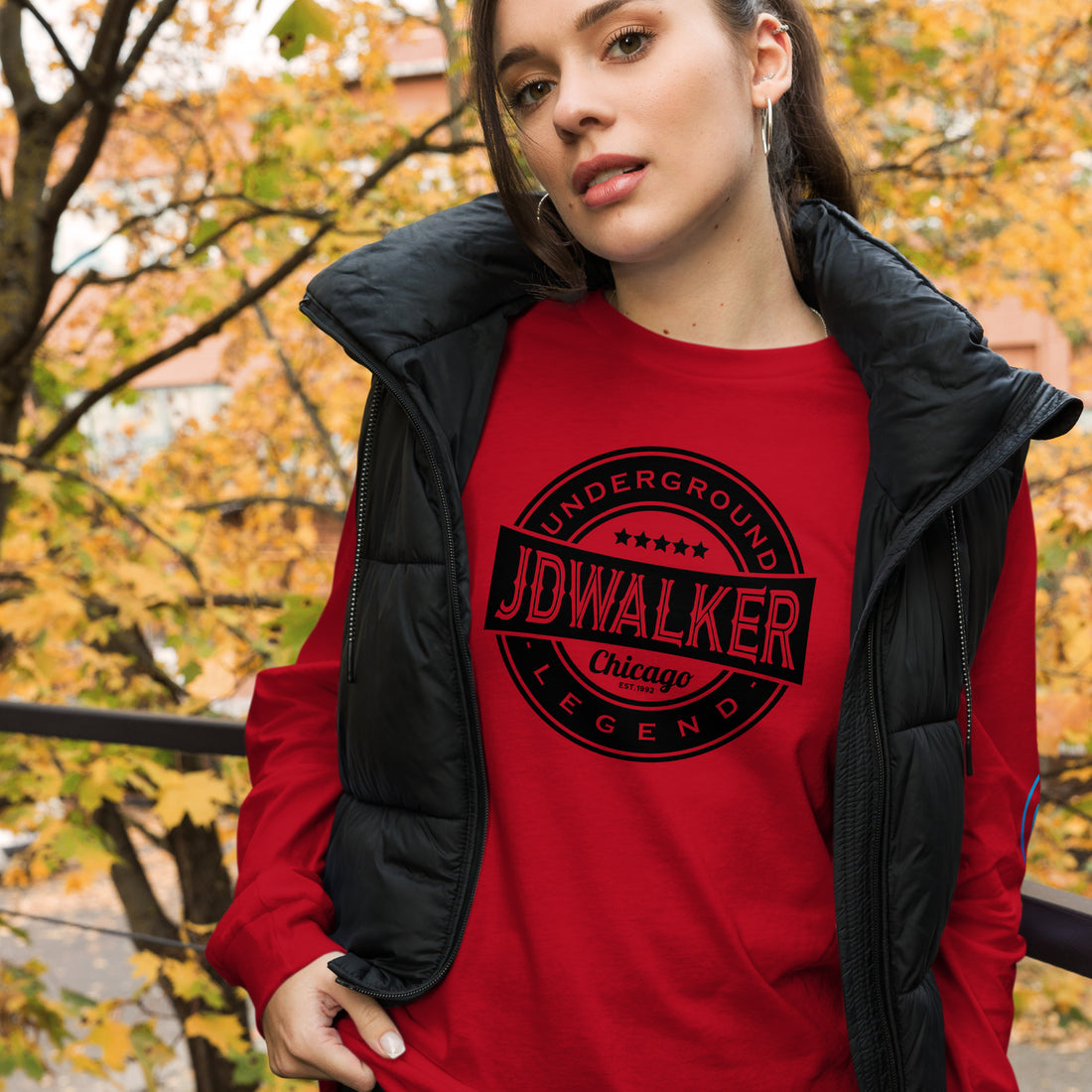 I.J.W.T.B./ J.D.Walker Chicago Underground Legend Unisex Long Sleeve Tee