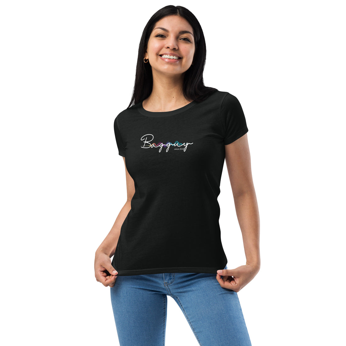 Bagguy Signature Series Women’s fitted t-shirt